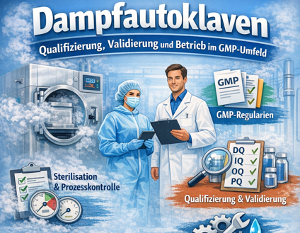 Seminar: Anforderungen an die Dampfsterilisation im GMP-Umfeld