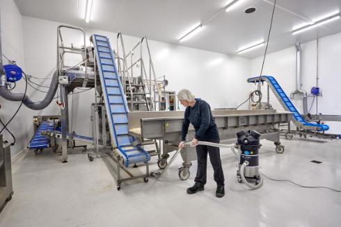 Mini-Industriesauger für brennbaren Staub und gefährlichen Staub