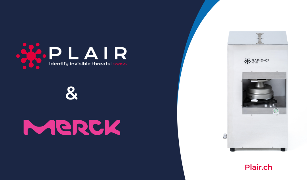 Plair SA extends its distribution network by partnering with Merck to bring Rapid-C+ to 100+ countries worldwide!